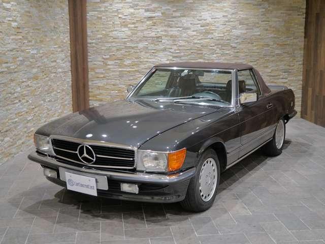 ５００ＳＬ　本国仕様　幌張替済　整備記録簿付(2枚目)