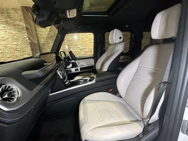 Ｇクラス Ｇ４００ｄ　ＡＭＧライン　ディーゼルターボ　４ＷＤ　内装ホワイト　アダプティブダンピングシステム　ラグジュアリーパッケージ　ボディ同色スペアタイヤリング（24枚目）