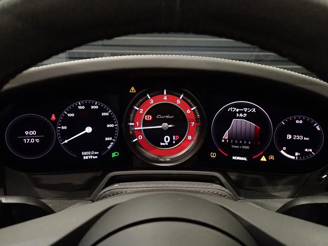 911 911ターボ カブリオレ スポーツエキゾースト・レザーインテリア・PASMスポーツサス-10mm・OP20/21AW・PDLS+マトリクスLED・OPテールライト・クロノダイアル&メーターパネルガーズレッド・GTスポーツステア(19枚目)