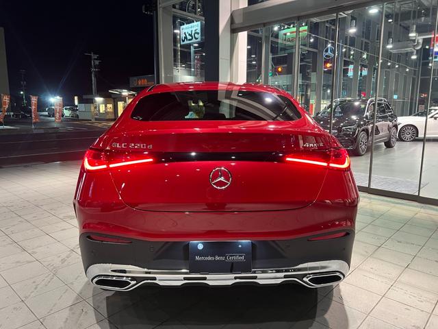 ＧＬＣ ＧＬＣ２２０ｄ　４ＭクペドライバズＰ＋ＡＭＧラインＰ　■新車保証継承■１オーナー■ＡＭＧレザーエクスクルージブＰ■前後Ｄレコーダ■本革■ヘッドアップディスプレイ■Ｂｕｒｍｅｓｔｅｒ３Ｄサラウンド■シート＆ステアリングヒーター■リア・アクスルステアリング（4枚目）