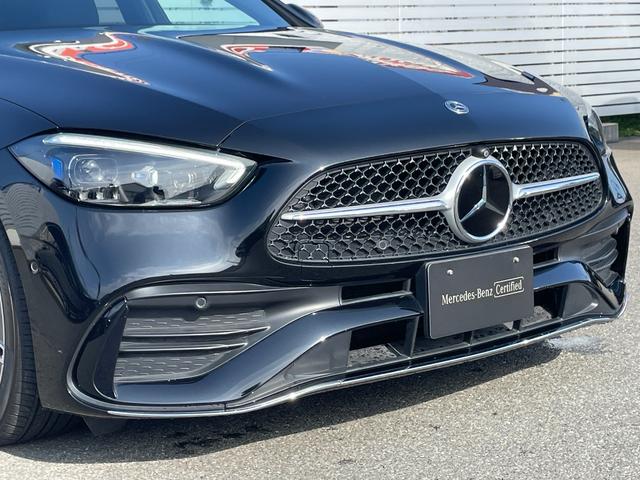 Cクラス C220dアバンギャルド AMGラインパッケージ AMGラインパッケージ ベーシックパッケージ 認定2年保証付 禁煙車 メモリー付パワーシート オブシディアンブラック(メタリック) ドラレコ MBUX 電動リアゲート ヘッドアップディスプレイ(19枚目)