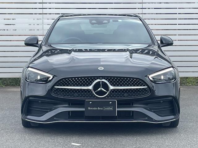 Cクラス C200アバンギャルド AMGラインパッケージ パノラミックスライディングルーフ レザーエクスクルーシブP レザーシエナブラウン/ブラック ベーシックP AMGラインP Mケア継承 認定2年保証付 1オーナー 禁煙車 正規認定中古車 MBUX(2枚目)