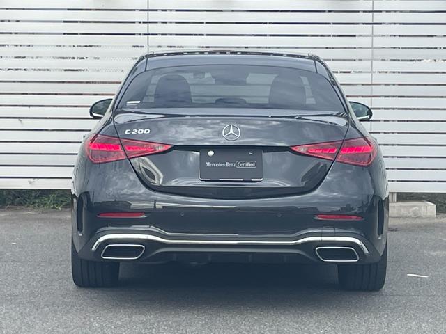 Cクラス C200アバンギャルド AMGラインパッケージ パノラミックスライディングルーフ レザーエクスクルーシブP レザーシエナブラウン/ブラック ベーシックP AMGラインP Mケア継承 認定2年保証付 1オーナー 禁煙車 正規認定中古車 MBUX(8枚目)