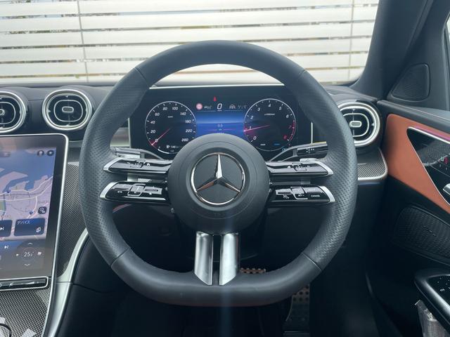 Cクラス C200アバンギャルド AMGラインパッケージ パノラミックスライディングルーフ レザーエクスクルーシブP レザーシエナブラウン/ブラック ベーシックP AMGラインP Mケア継承 認定2年保証付 1オーナー 禁煙車 正規認定中古車 MBUX(31枚目)