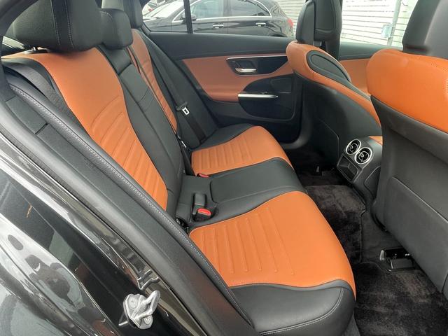 Cクラス C200アバンギャルド AMGラインパッケージ パノラミックスライディングルーフ レザーエクスクルーシブP レザーシエナブラウン/ブラック ベーシックP AMGラインP Mケア継承 認定2年保証付 1オーナー 禁煙車 正規認定中古車 MBUX(41枚目)