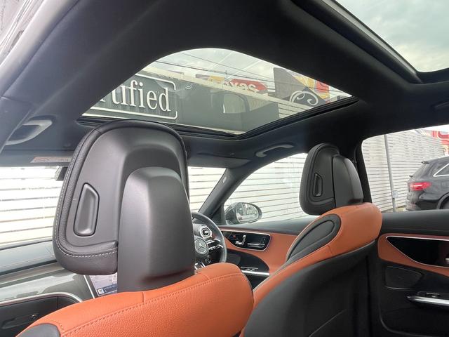 Cクラス C200アバンギャルド AMGラインパッケージ パノラミックスライディングルーフ レザーエクスクルーシブP レザーシエナブラウン/ブラック ベーシックP AMGラインP Mケア継承 認定2年保証付 1オーナー 禁煙車 正規認定中古車 MBUX(59枚目)