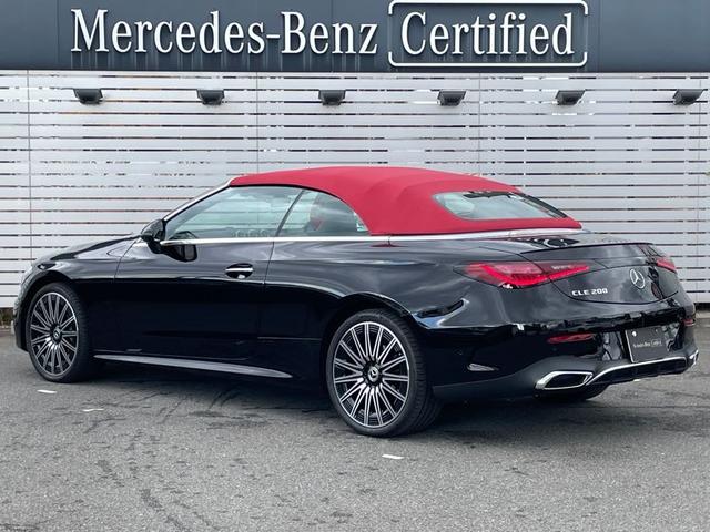 ＣＬＥ ＣＬＥ２００　カブリオレ　スポーツ　元デモカー　ソフトトップ：レッド　ドライバーズパッケージ　レザーエクスクルーシブパッケージ　ＭＢＵＸ　パワーシート　ドラレコ　元デモカー　禁煙車　正規認定中古車　メルセデスケア継承　　認定２年保証付（5枚目）