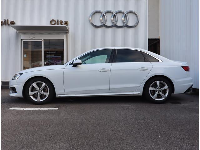 A4 35TFSIアドバンスド 認定中古車 ワンオーナー 禁煙車 ETC アシスタンスパッケージ マトリクスLEDヘッドライトパッケージ マルチカラーアンビエントライティング(3枚目)