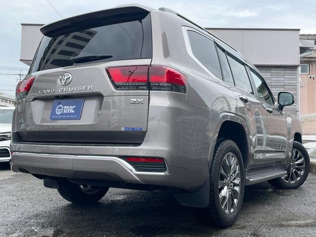 ランドクルーザー ZX ワンオーナー JBLサウンド ベージュ革 リアエンターテイメント クールボックス シートヒーター ベンチレーション ステアヒーター HUD ACC BSM 三眼LEDヘッドライト 全周囲カメラ ETC(4枚目)