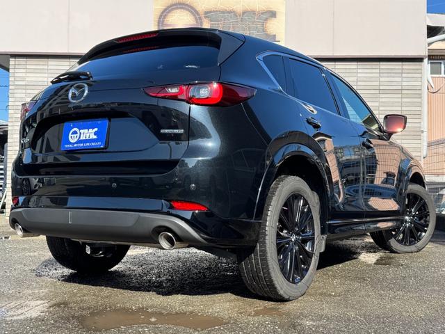 CX-5 XD スポーツアピアランス 後期モデル ディスプレイオーディオ TV BOSEサウンド 黒革 シートヒーター ベンチレーション ACC BSM LKA HUD 19AW 360°カメラ フットトランクオープナー ステアリングH(4枚目)