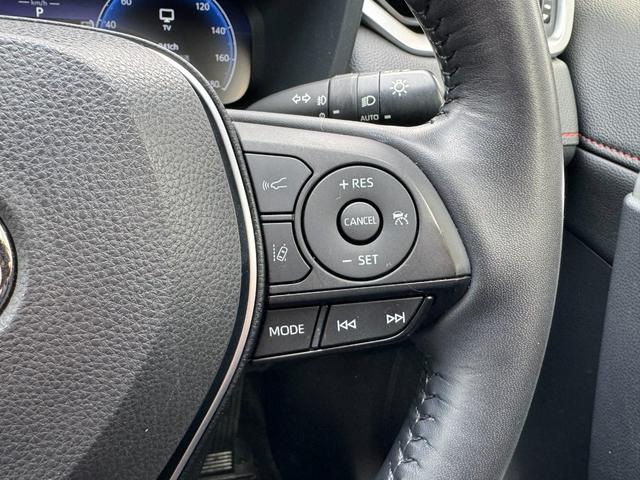 RAV4 アドベンチャー オフロードパッケージII ワンオーナー 黒革シート 純正ナビTV デジタルインナーミラー 全周囲カメラ シートヒーター ベンチレーション ステアヒーター ACC BSM レーンキープ パークセンサー ルーフレール ETC(15枚目)