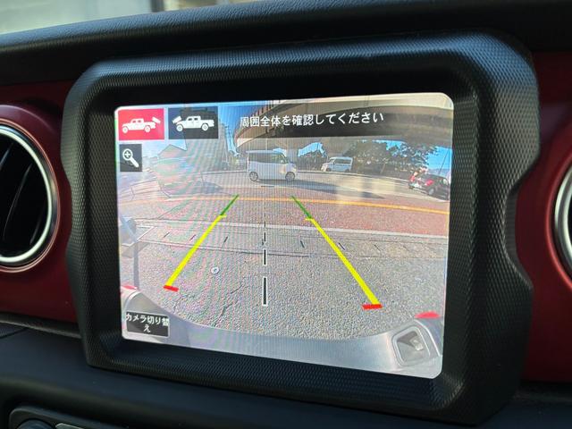 ジープ・グラディエーター ルビコン ワンオーナー 純ナビ Carplay フルセグTV フロント/サイド/バックカメラ 黒革シート シートヒーター アダプティブクルーズコントロール ブラインドスポットモニタ チューブステップ トノカバー(37枚目)