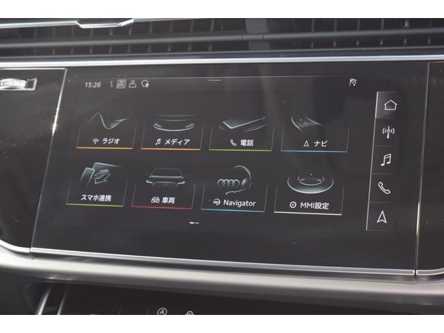 Q7 55TFSIクワトロ 3列シート プライバシーガラス エクステンディッドアルミニウムブラック/ブラックグラスルックコントロールパネル 認定中古車(26枚目)