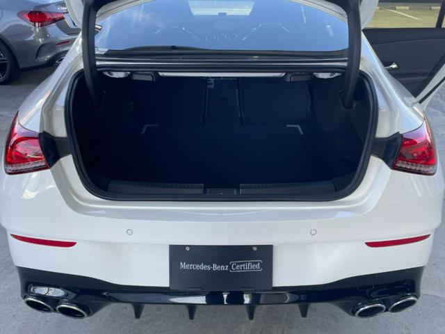 CLAクラス CLA45 S 4マチック+ ポーラーホワイト 19インチAMGツインスポークアルミホイール ベンチレーション パノラミックスライディングルーフ シートヒーター 認定中古車(41枚目)