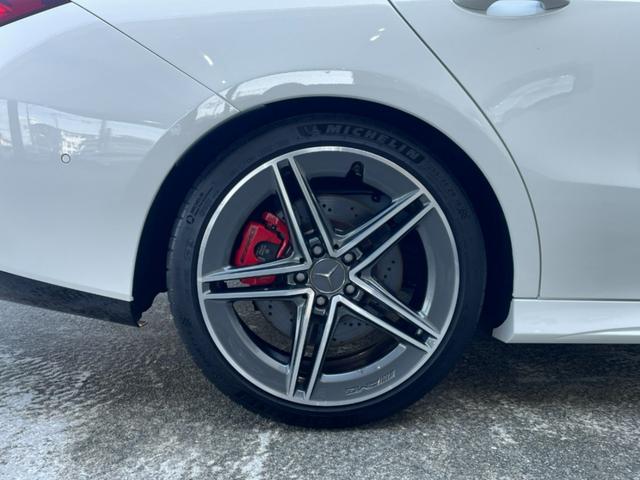 CLAクラス CLA45 S 4マチック+ ポーラーホワイト 19インチAMGツインスポークアルミホイール ベンチレーション パノラミックスライディングルーフ シートヒーター 認定中古車(44枚目)