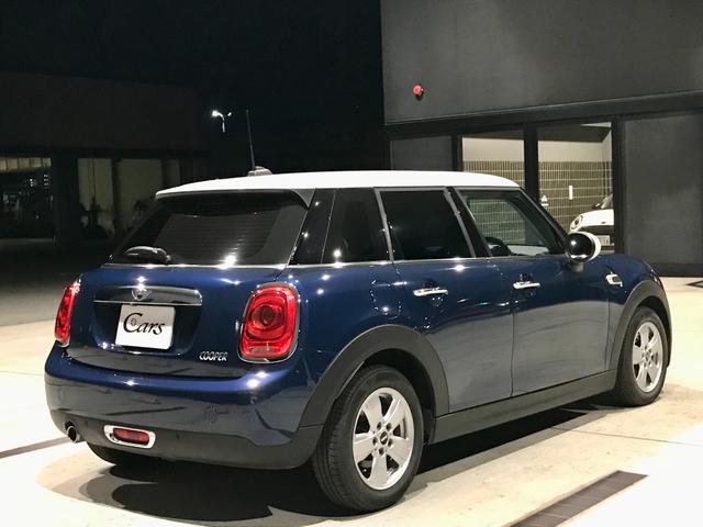 MINI クーパー ワンオーナー禁煙 LEDライト LEDフォグ HDDナビ ブルートゥース USBインターフェース Bカメラ リアPDC コンフォートアクセス 純正15インチアルミホイール ETC UVカットフィルム(8枚目)