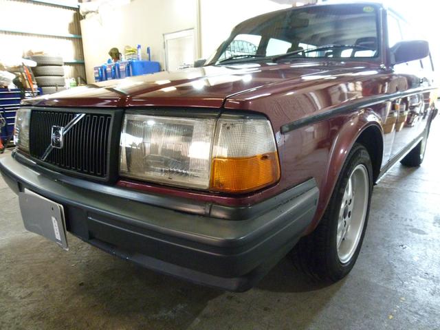 240ワゴン 240GLワゴン 当店買取車両 シート本革仕様変更 純正16インチホイル タイベル ウオーターポンプ タイヤ交換渡し(39枚目)