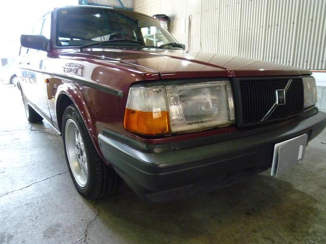 240ワゴン 240GLワゴン 当店買取車両 シート本革仕様変更 純正16インチホイル タイベル ウオーターポンプ タイヤ交換渡し(40枚目)