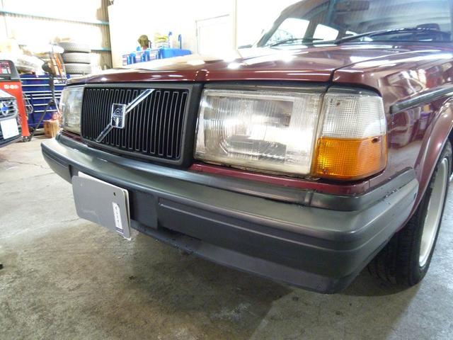 240ワゴン 240GLワゴン 当店買取車両 シート本革仕様変更 純正16インチホイル タイベル ウオーターポンプ タイヤ交換渡し(41枚目)