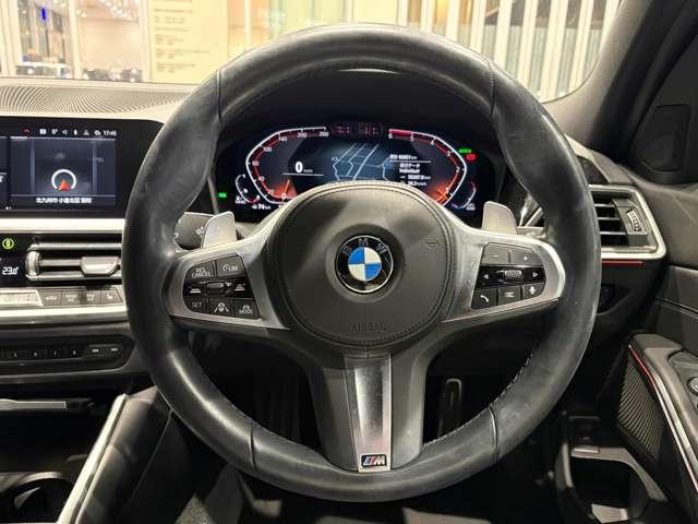 3シリーズ 320d xDrive Mスポーツ ディーゼルターボ 4WD 黒レザ-シート純正19インチAW(13枚目)