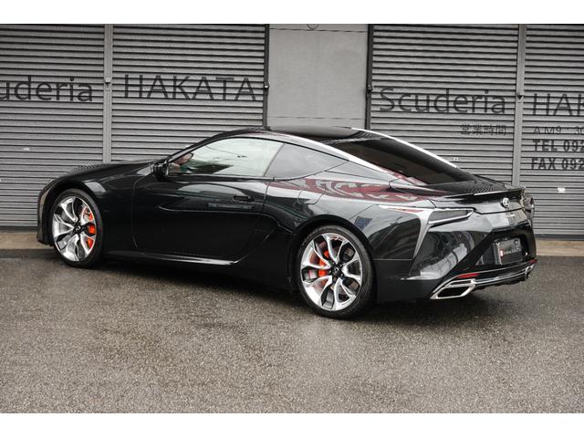 ＬＣ５００　Ｌパッケージ　ガラスルーフ　鍛造２１インチアルミ・ヘッドアップディスプレイ・オレンジキャリパー・ドラレコ　禁煙車(9枚目)