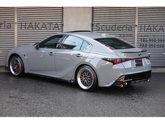 ＩＳ ＩＳ５００　Ｆスポーツパフォーマンス　マークレビンソン　オレンジキャリパー　ＴＯＭ．Ｓエアロパーツ　サンルーフ　ＢＢＳ１９アルミ　禁煙車（9枚目）