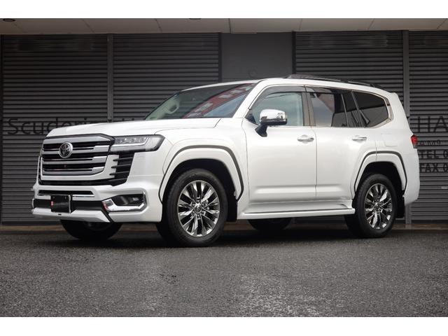 ランドクルーザー ＺＸ　モデリスタエアロ＆ヒッチメンバー　リヤエンターテイメント　ＪＢＬサウンド　クールボックス　電動リヤデフロック　サンルーフ　ベージュレザーシート　寒冷地仕様（3枚目）