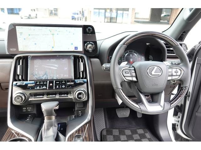 LX LX600 モデリスタアエアロ アドバンストラグジュアリーパッケージ 22インチアルミ マ―クレビンソン リヤエンターテインメント クールBOX 寒冷地仕様 TVキャンセラー ワンオーナー 禁煙車 7人乗り(29枚目)