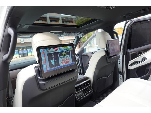 LX LX600 モデリスタアエアロ アドバンストラグジュアリーパッケージ 22インチアルミ マ―クレビンソン リヤエンターテインメント クールBOX 寒冷地仕様 TVキャンセラー ワンオーナー 禁煙車 7人乗り(33枚目)