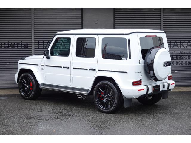 Gクラス G63 マヌファクトゥーアプログラムプラス ナイトパッケージ 21インチアルミ AMGパフォーマンススステア オパリスホワイト ワンオーナ- 禁煙車(8枚目)