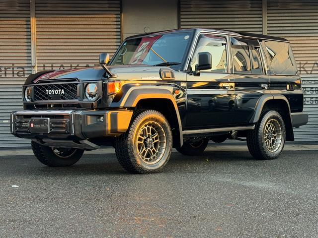 ランドクルーザー７０ ＡＸ　モデリスタ　ＪＡＯＳカスタムパーツ＆フロント＆リアアンダーカバー・モデリスタ１８インチアルミ　４０周年記念パーツ　アルパインＢＩＧーＸ　１１型ナビ　インテリアパネル（4枚目）