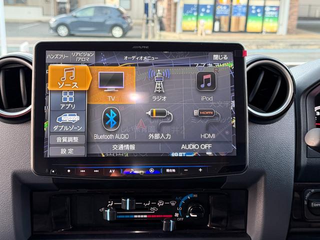 ランドクルーザー７０ ＡＸ　モデリスタ　ＪＡＯＳカスタムパーツ＆フロント＆リアアンダーカバー・モデリスタ１８インチアルミ　４０周年記念パーツ　アルパインＢＩＧーＸ　１１型ナビ　インテリアパネル（21枚目）