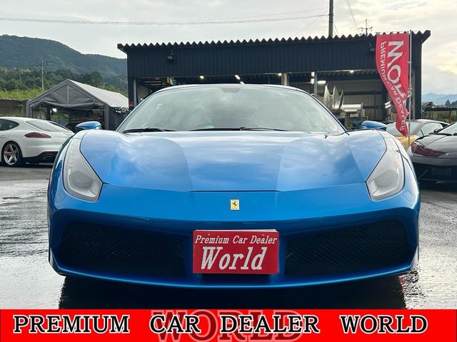 488スパイダー ベースグレード 正規D車左HOPカーボンD-ZONE+LEDOPカーボンレーシングシートOP鍛造20inchAWOPFリフターOPカーボンエクステリアOPカーボンインテリアOP純正HDDナビBカメラOPプレミアムJB(2枚目)