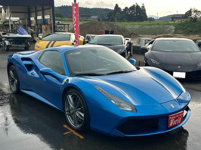 488スパイダー ベースグレード 正規D車左HOPカーボンD-ZONE+LEDOPカーボンレーシングシートOP鍛造20inchAWOPFリフターOPカーボンエクステリアOPカーボンインテリアOP純正HDDナビBカメラOPプレミアムJB(10枚目)