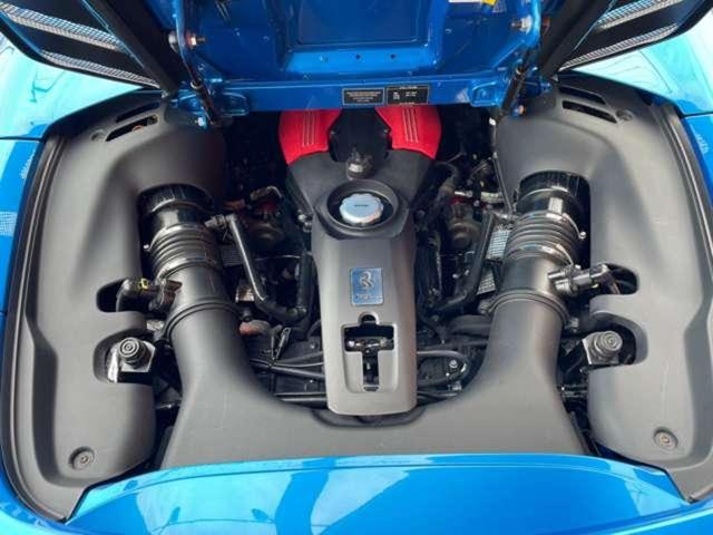 488スパイダー ベースグレード 正規D車左HOPカーボンD-ZONE+LEDOPカーボンレーシングシートOP鍛造20inchAWOPFリフターOPカーボンエクステリアOPカーボンインテリアOP純正HDDナビBカメラOPプレミアムJB(23枚目)