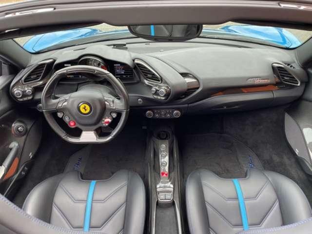 488スパイダー ベースグレード 正規D車左HOPカーボンD-ZONE+LEDOPカーボンレーシングシートOP鍛造20inchAWOPFリフターOPカーボンエクステリアOPカーボンインテリアOP純正HDDナビBカメラOPプレミアムJB(31枚目)