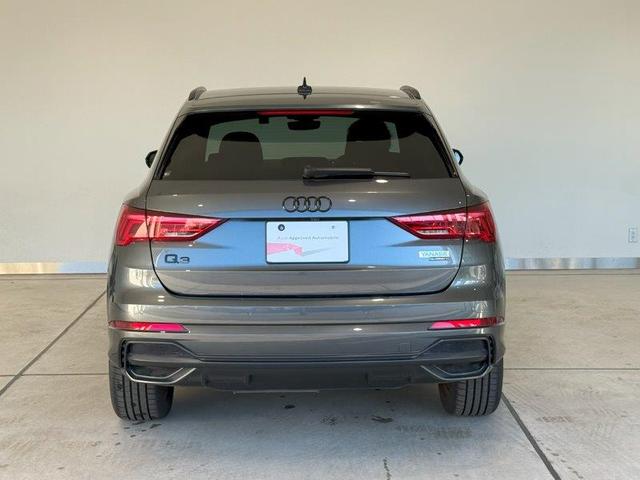 Ｑ３ ３５ＴＤＩクワトロ　Ｓライン　正規ディーラー認定中古車　認定保証付き　デイトナグレーパールエフェクト　ブラックスタイリングパッケージ　フルレザー（43枚目）