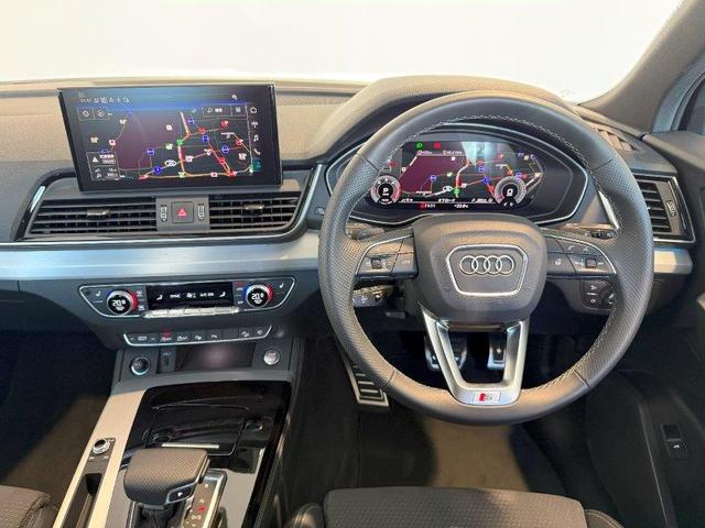 Q5スポーツバック 40TDIクワトロ Sライン 正規ディーラー認定中古車 認定保証付き 弊社デモカー クーペSUV ディーゼルクワトロモデル(四輪駆動)Slineグレード TVチューナー付き ワイヤレスチャージング ステアリングヒーター(9枚目)