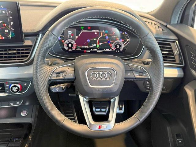 Q5スポーツバック 40TDIクワトロ Sライン 正規ディーラー認定中古車 認定保証付き 弊社デモカー クーペSUV ディーゼルクワトロモデル(四輪駆動)Slineグレード TVチューナー付き ワイヤレスチャージング ステアリングヒーター(11枚目)