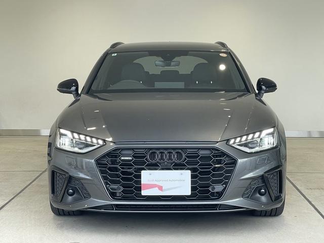 A4アバント 40TDIクワトロ Sライン マイスターシュトュック 正規ディーラー認定中古車 新車保証継承&認定中古車保証1年付帯 弊社元デモカー 4WD 限定車マイスターシュトック ブラックスタイリング 18AW ファインナッパレザー ダンピングコントロールサス(2枚目)