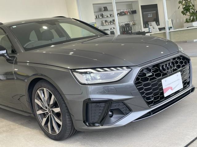 A4アバント 40TDIクワトロ Sライン マイスターシュトュック 正規ディーラー認定中古車 新車保証継承&認定中古車保証1年付帯 弊社元デモカー 4WD 限定車マイスターシュトック ブラックスタイリング 18AW ファインナッパレザー ダンピングコントロールサス(3枚目)