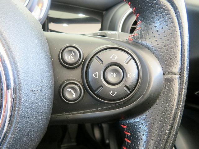 MINI クーパー コンバーチブル JCWステアリング ブラックレザーシート シートヒーター LEDヘッドライト 純正16アルミホイール コーナーセンサー コンフォートアクセス 純正ナビ バックカメラ ETC クルーズコントロール(14枚目)