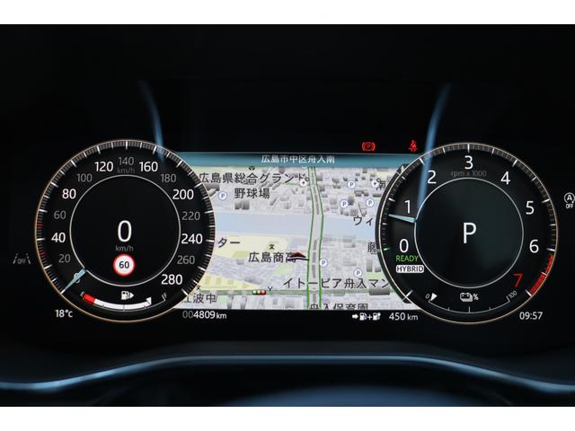 Fペイス  茶レザー・サンルーフ・シートヒーター・純正ナビゲーション・バックカメラ・デジタルメーター・純正ドライブレコーダー(12枚目)