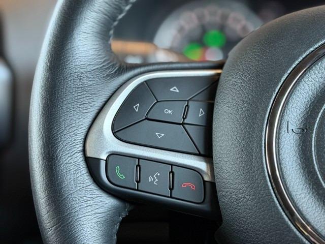 ジープ・レネゲード リミテッド 革シート ナビバックカメラ フルセグTVチューナー LEDヘッドライト 前後ドラレコ(12枚目)