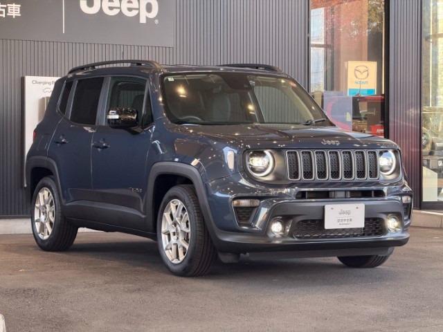 ジープ・レネゲード リミテッド 革シート ナビバックカメラ フルセグTVチューナー LEDヘッドライト 前後ドラレコ(31枚目)