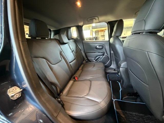 ジープ・レネゲード リミテッド 革シート ナビバックカメラ フルセグTVチューナー LEDヘッドライト 前後ドラレコ(52枚目)