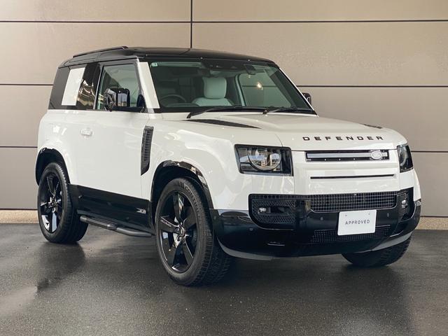 ディフェンダー ９０Ｘ－ダイナミックＨＳＥ　Ｄ３５０　電子制御エアサスペンション　２２インチＡＷ　クリアサイトビューミラー　フロントセンターコンソールクーラーＢＯＸ　コールドクライメートパック　オフロードパック　エクステンデッドブラックエクステリアパック（4枚目）