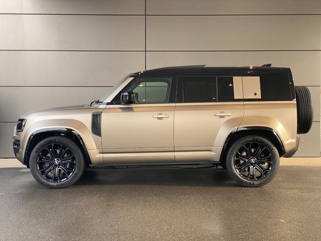 ディフェンダー オクタ　６３５ｐｓ　７５０Ｎ　１オーナー禁煙　マットプロテクティブフィルム（5枚目）