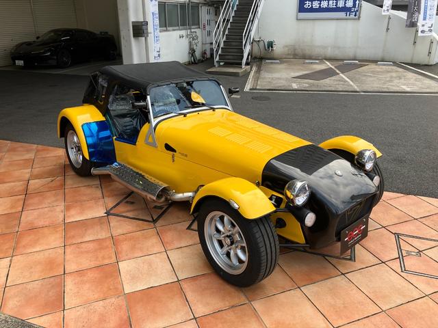 ケータハムその他 　Ｃａｔｅｒｈａｍ　　Ｓｅｖｅｎ　３４０Ｓ　新車未登録車　ファイヤークラックイエロー（17枚目）