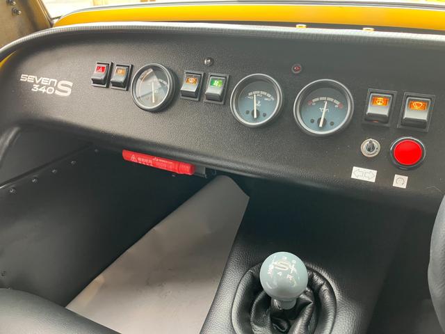 ケータハムその他 　Ｃａｔｅｒｈａｍ　　Ｓｅｖｅｎ　３４０Ｓ　新車未登録車　ファイヤークラックイエロー（22枚目）